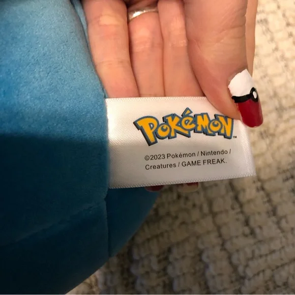 Pokémon Snorlax Squishmallows 10in plush toy NEW WITH TAGS - Picture 4 of 9